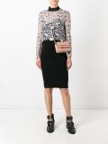 Peony cropped blouse