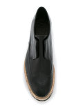 patent leather brogues