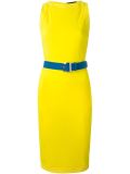 belted shift dress