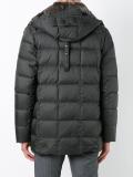 button down hooded jacket