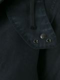hood trim parka jacket