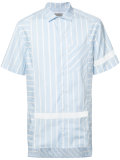 vertical-stripe shirt