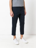 cropped trousers