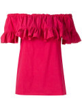 ruffled blouse 