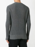 ribbed detail jumper 