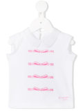 embroidered details T-shirt 