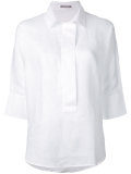 relaxed placket shirt 