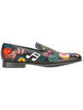 embroidered loafers 