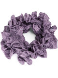 over-sized ruffled scarf