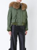fur collar bomber jacket 