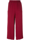 cropped straight trousers