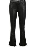 cropped flared trousers