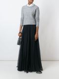 layered maxi skirt