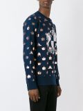 blazon print sweatshirt