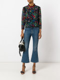 embroidered tulle blouse 