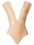 v neck swimsuit