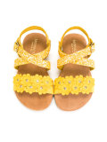 glitter crossover strap sandals