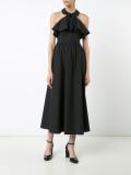 ruffled maxi dress