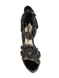 flower detail sandals 