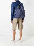 paisley print backpack