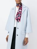 geometric print scarf