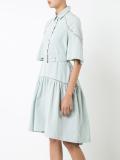 flared shirt dress