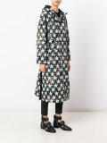 star print camouflage coat