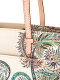 abstract print tote