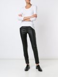 'Ballet Neck'罗纹上衣