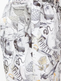nautical print trousers