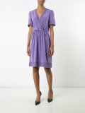 v-neck dress