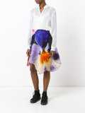 iridescent silk shirt