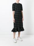 checked dress
