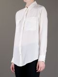 semi-sheer blouse