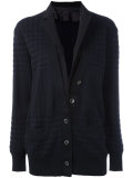 checkered cardigan