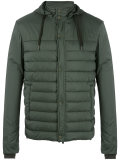 hooded padded jacket