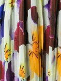 Pansey print skirt