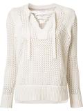 openwork sweater