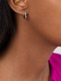 'Cherry Branch' diamond hoop earrings