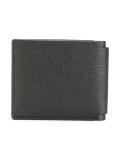 grained billfold wallet
