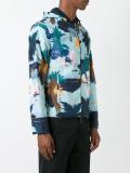 reversible tropical print jacket