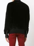 velvet bomber jacket