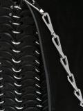chainmail detail crossbody bag