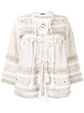lace-up jacket 