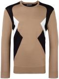 colour block jumper