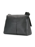 flap closure shoulder bag