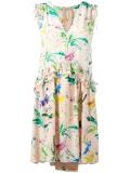 floral print V-neck dress