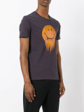 smiley print T-shirt