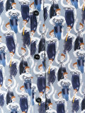 allover shoes print shirt