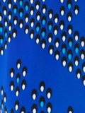 chevron dot printed top